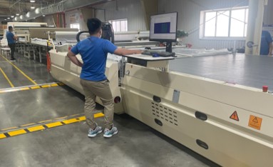 CNC CUTTING FABRIC MACHINE