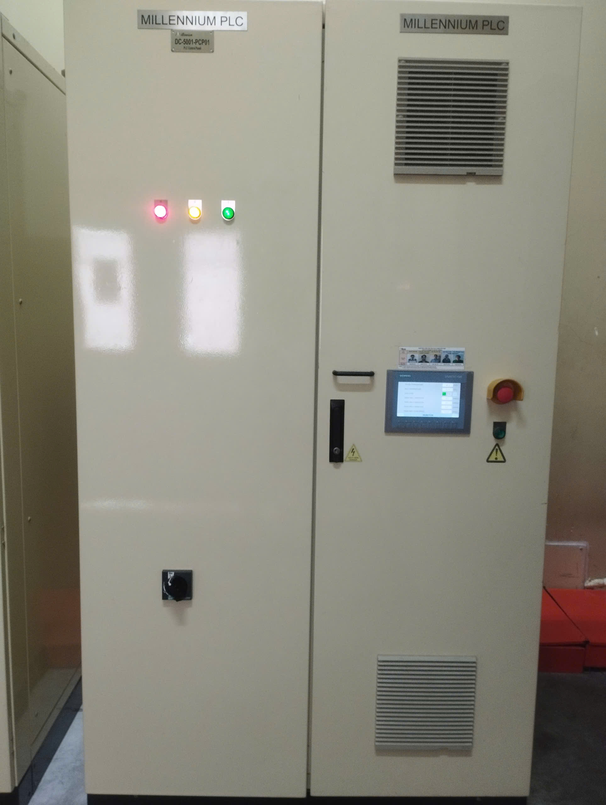 PLC CONTROL PANEL