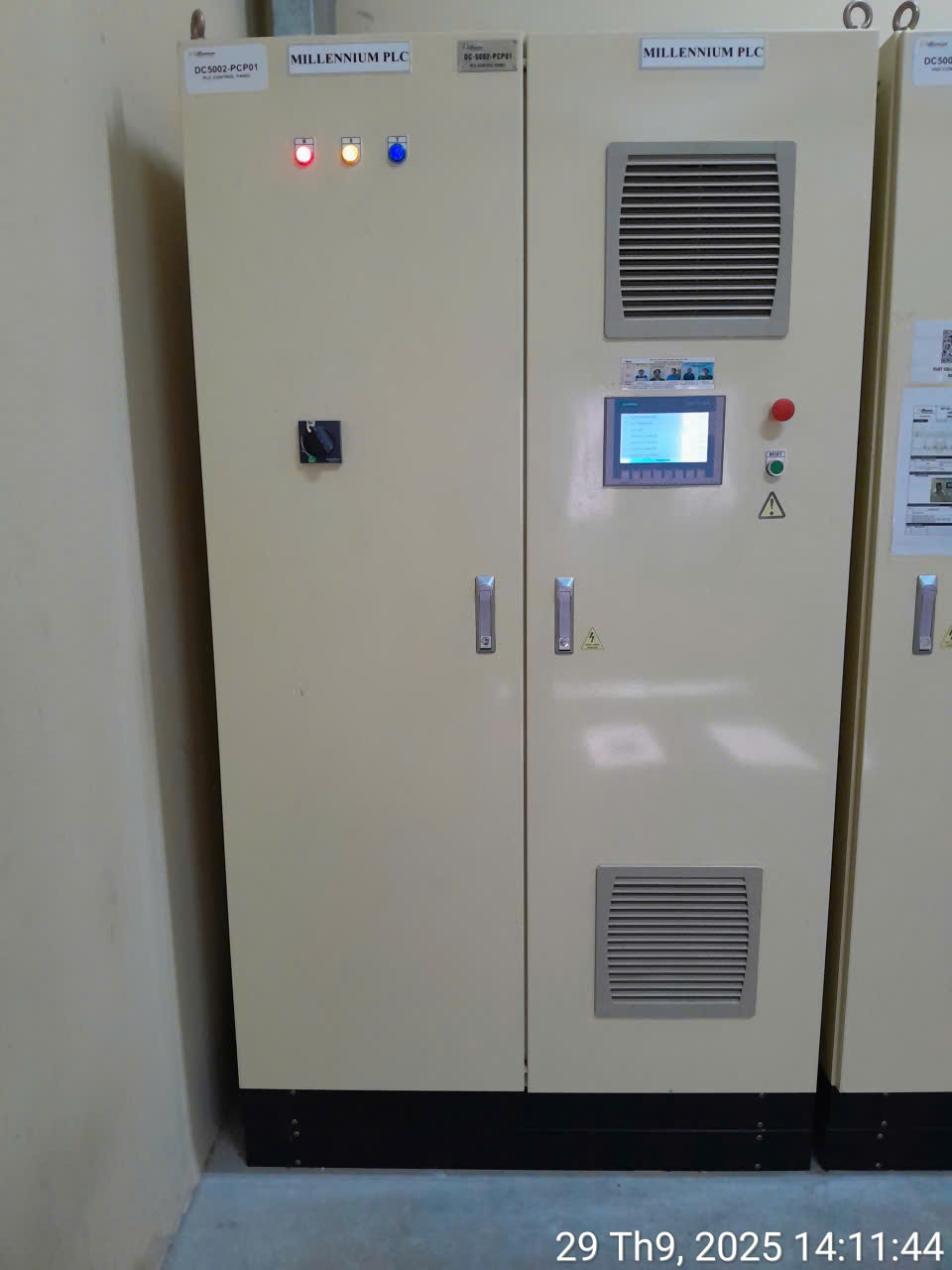 PLC CONTROL PANEL