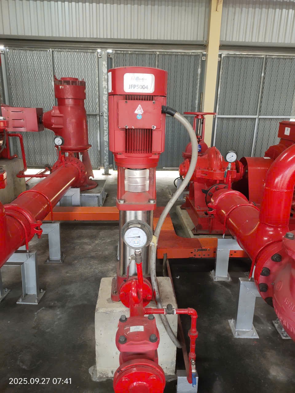 JOCKY FIRE pump FOR SPRINKLER, HOSE REEL