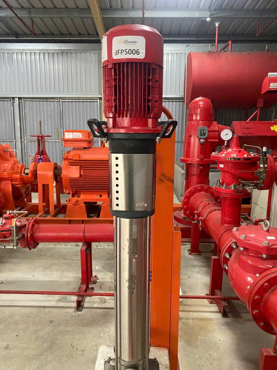 JOCKY FIRE pump FOR SPRINKLER, HOSE REEL