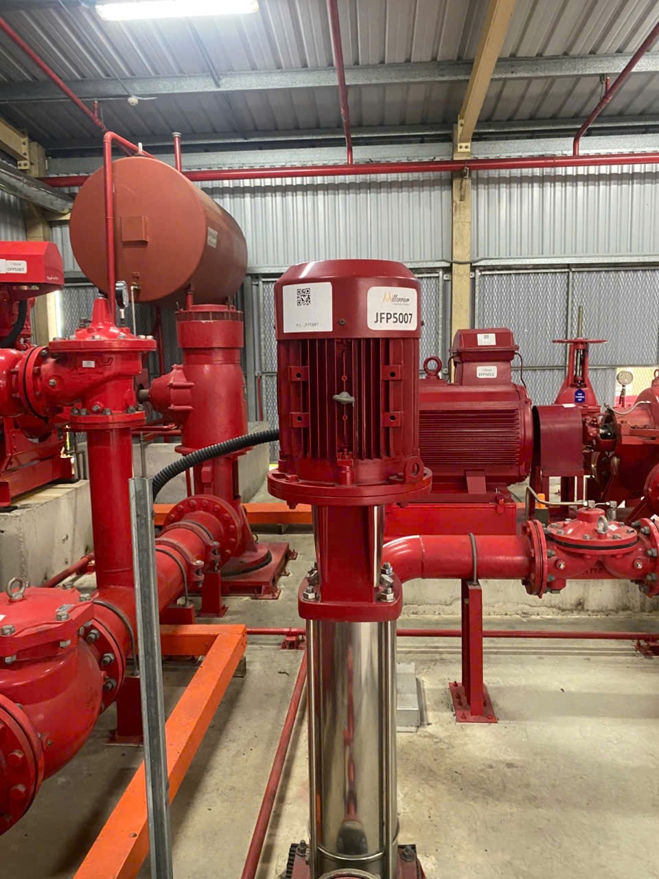 JOCKY FIRE pump FOR SPRINKLER, HOSE REEL