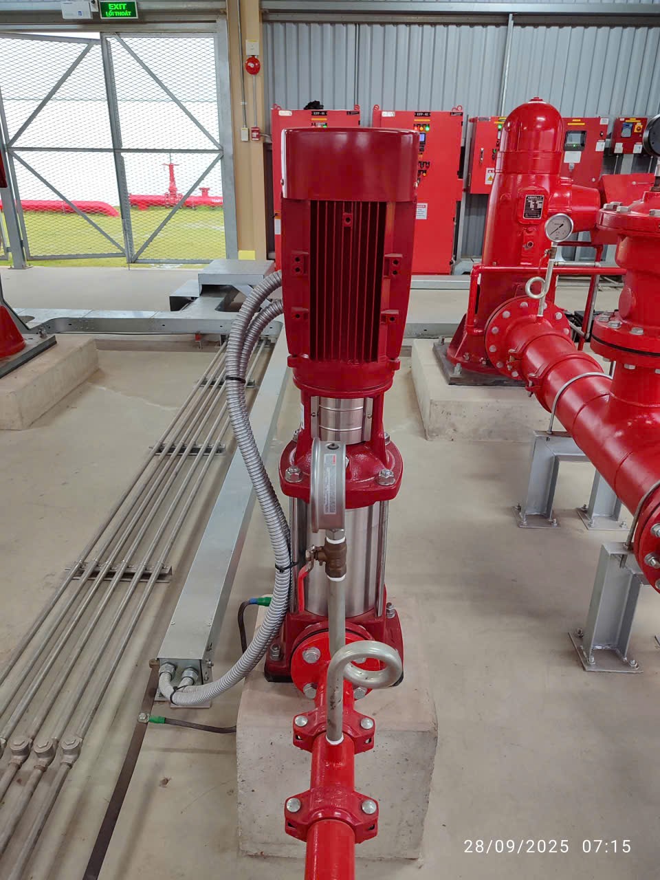 JOCKY FIRE pump FOR SPRINKLER, HOSE REEL