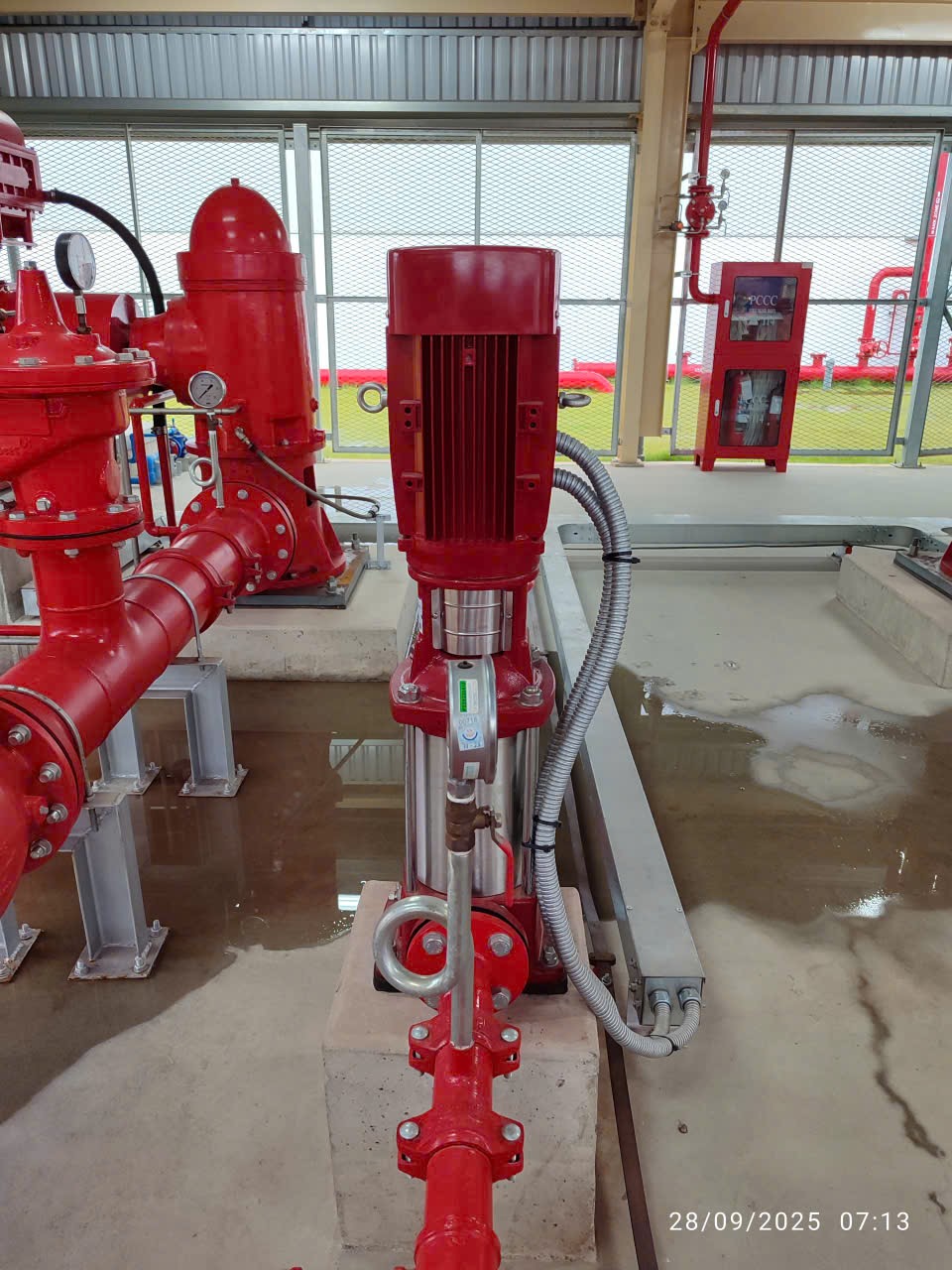 JOCKY FIRE pump FOR SPRINKLER, HOSE REEL