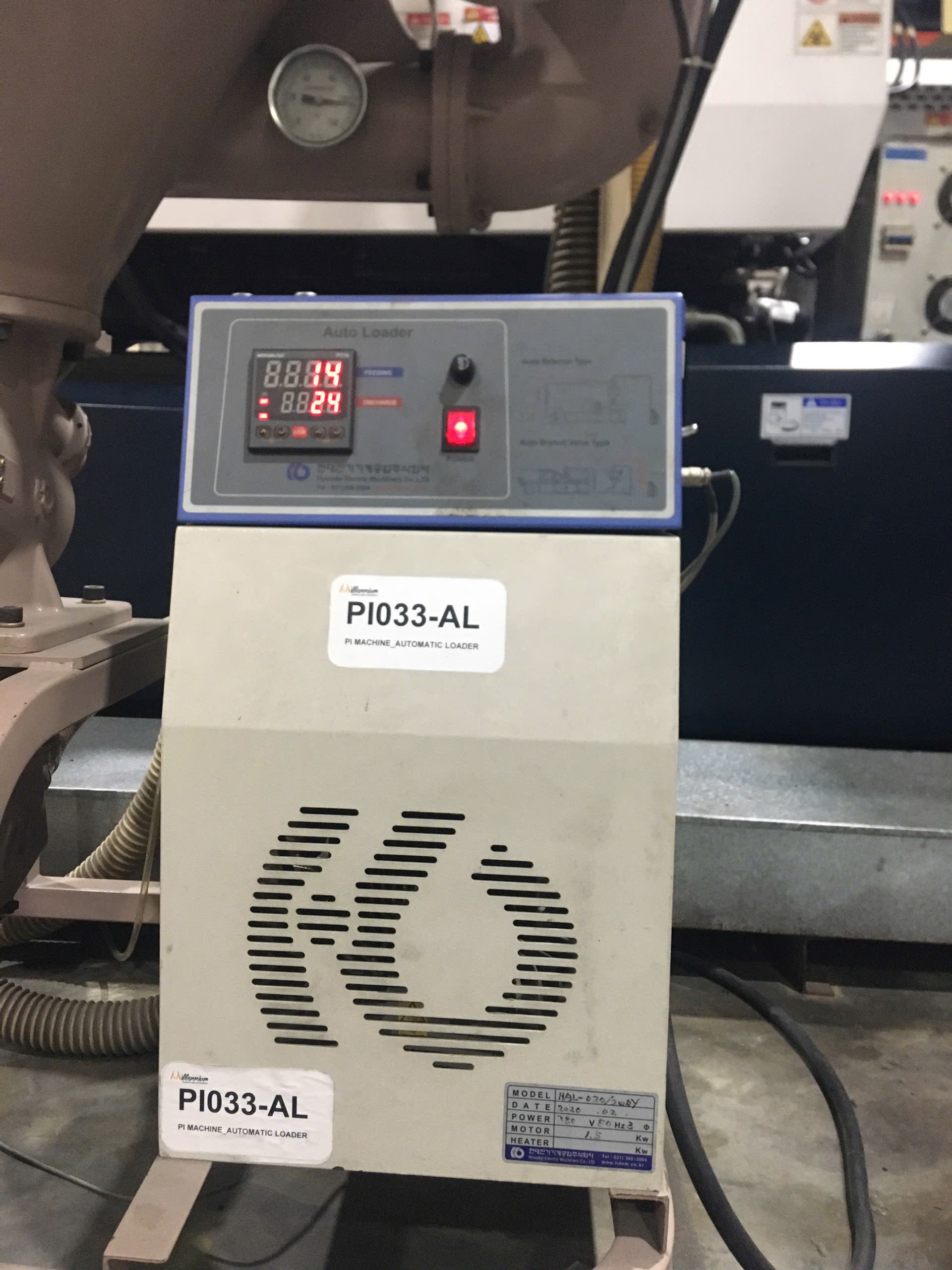 PI MACHINE_AUTOMATIC LOADER (HAL-020,2HP)