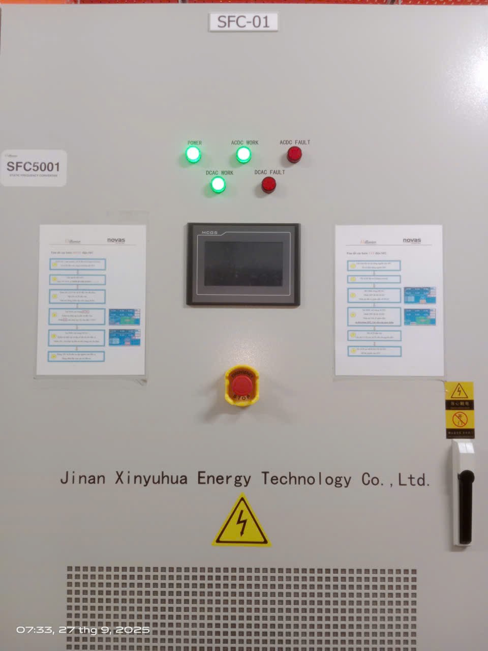 STATIC FREQUENCY CONVERTER