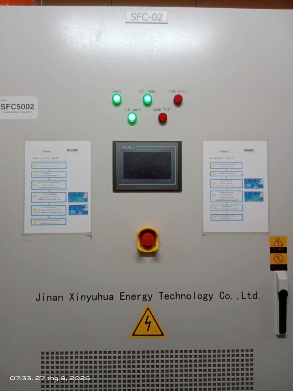 STATIC FREQUENCY CONVERTER